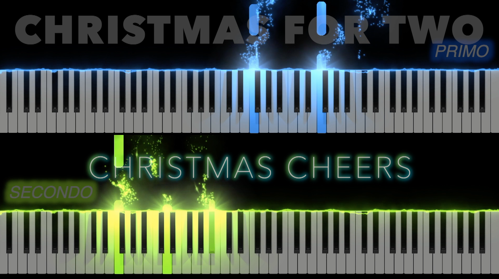 Vánoční virtuální klaviatura